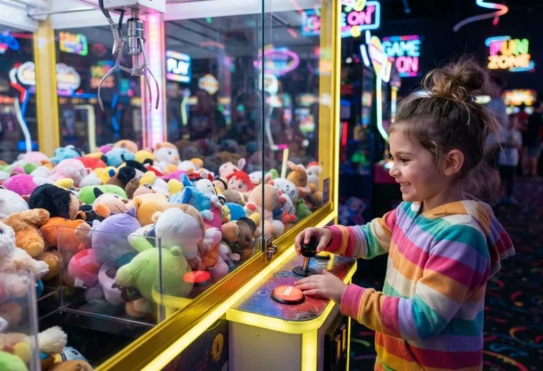 Claw machine — grab a prize